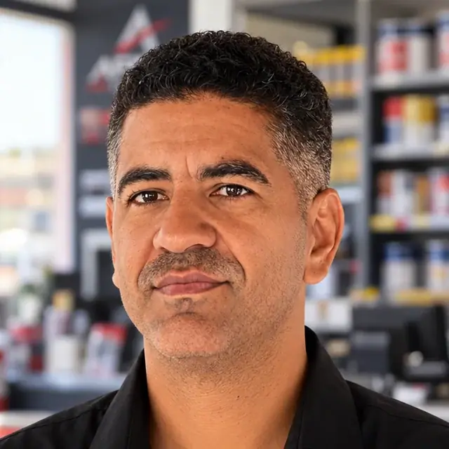 Fabrício Pereira, representante comercial da Apex Tintas